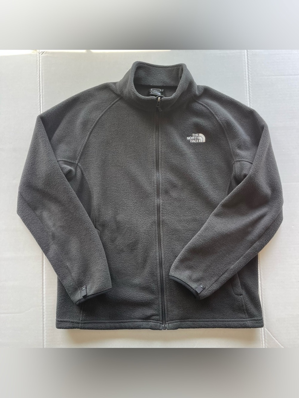 The North Face Men’s Glacier Full Zip Fleece Jacket TNF Black Large